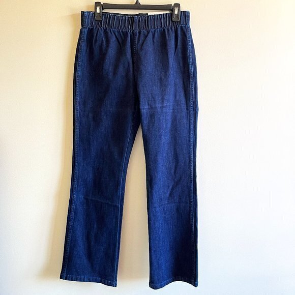 NEW Soft Surroundings‎ Petites Bootcut Full Length Jeans Leggings Size 10 Petite - Picture 2 of 9